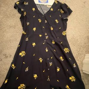 navy sun dress